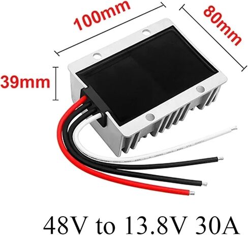 36V 48V to 13.8V 30A 20A 15A 10A 5A Step Down Power Converter 48 Volt to 13.8 Volt Power Module for Cars(48V to 13.8V 15A) in Kuwait