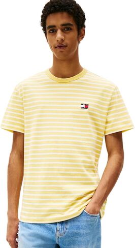 Tommy Jeans Men Men Short Sleeve Cotton Cotton Thirts in Kuwait