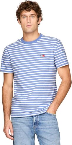 Tommy Jeans Men Men Short Sleeve Cotton Cotton Thirts in Kuwait