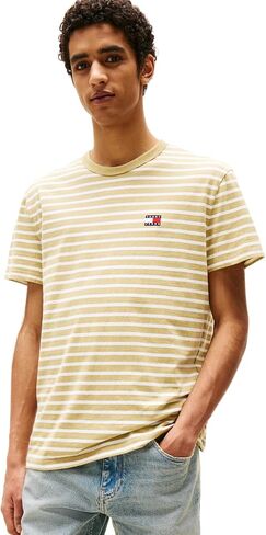 Tommy Jeans Men Men Short Sleeve Cotton Cotton Thirts in Kuwait
