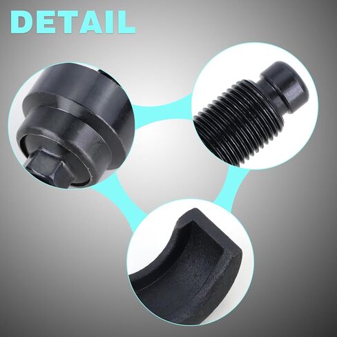 Power Steering Pump Pulley Removal Tool Power Steering Pulley Puller Installer Tool Set Compatible with Ford GM VW and Chrysler Blue in Saudi Arabia