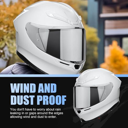 LKV K6 Helment Replacements - K6s ملون خوذة حجارة UV حماية الخوذة الوجه الاستبدال ل K6 K6S (Chrome Purple) in Saudi Arabia