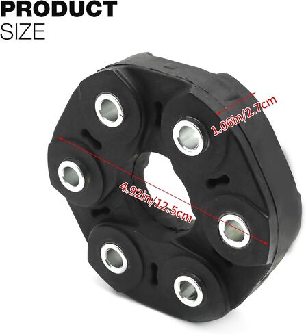 49130-2B000 Rubber Coupling, Rear Drive Shaft Driveshaft Coupler Flex Joint, Replacement for Hyundai Tucson 2009-2013 Santa Fe 2006-2009 Veracruz 2007-2012 Sport Utility in Saudi Arabia