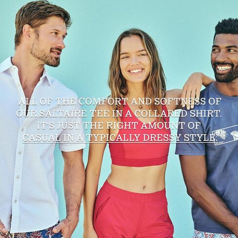 Fair Harbor The Saltaire Shirt –– Men's Everyday Collared Shirt –– Ultrasoft, Comfortable Business Casual Shirt in Saudi Arabia