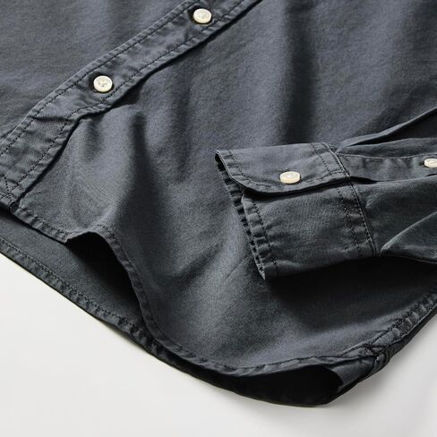 Huckberry Flint و Tinder Men's Classic Oxford Button Down-Sleeve Long ، Flugr Attract-Dottion Down Down For Men in Kuwait