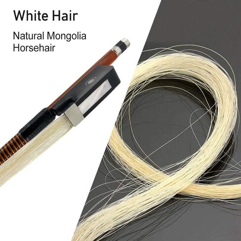 Braided Carbon Fiber Viola Bow 4/4 Ebony Frog with Natural Bow Hair Fleur de lis Inlay Well Balance Light in Kuwait