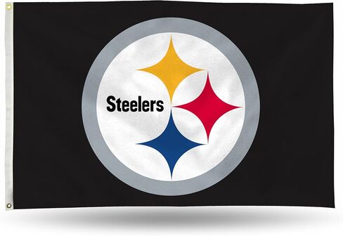 Rico Industries NFL Philadelphia Eagles Helmet 3-Foot by 5-Foot Single Sided Banner Flag with Grommets in Saudi Arabia