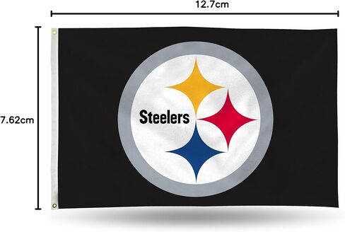 Rico Industries NFL Philadelphia Eagles Helmet 3-Foot by 5-Foot Single Sided Banner Flag with Grommets in Saudi Arabia