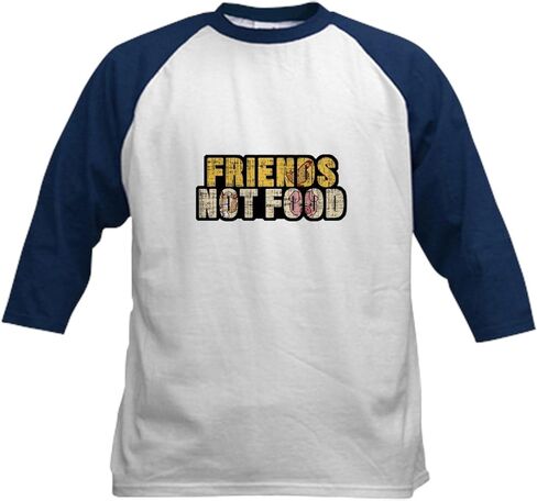 CafePress Vegan Fruits Veganism Healthy Food Baseball Jersey Kids Cotton Baseball Jersey, 3/4 Raglan Sleeve Shirt in Saudi Arabia
