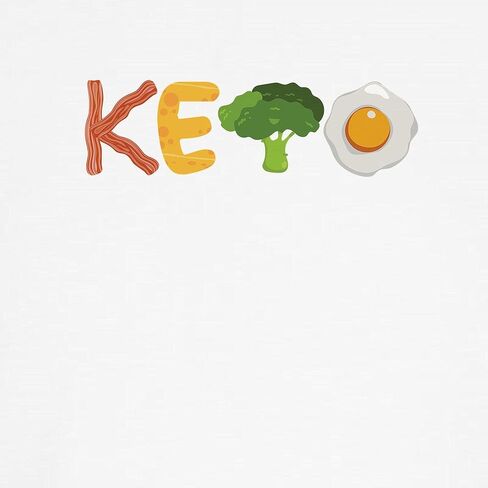Cafepress Awesome Keto Diet نباتي نباتي O البيسبول Jersey Kids Cotton Baseball Jersey ، 3/4 قميص الأكمام راجلان in Saudi Arabia