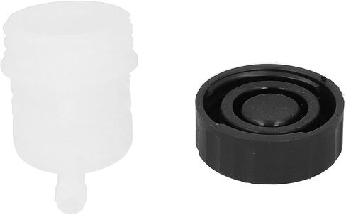 Brake Fluid Reservoir, Universal Motorcycle Rear Brake Reservoir, ABS Motorcycle Brake Clutch Master Cylinder Fluid Reservoir Tank Oil Cup Bottle Replacement Part 1PCS in Saudi Arabia