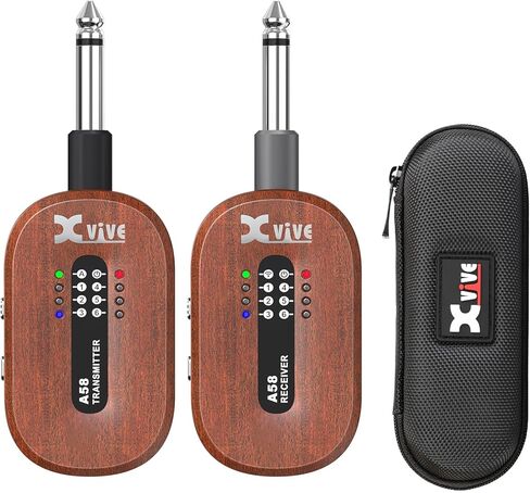 Xvive A58 Wireless Guitar System with 5.8GHz Transmitter and Receiver in Saudi Arabia