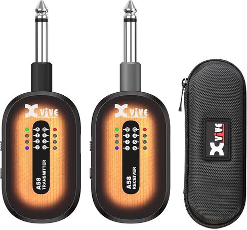 Xvive A58 Wireless Guitar System with 5.8GHz Transmitter and Receiver in Saudi Arabia
