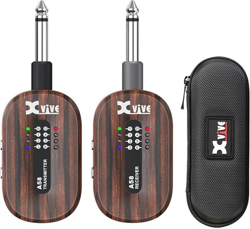 Xvive A58 Wireless Guitar System with 5.8GHz Transmitter and Receiver in Saudi Arabia