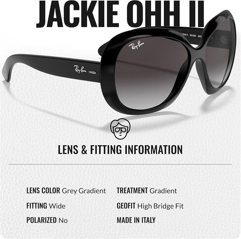 Ray-Ban RB4098 JACKIE OHH II Butterfly Shape Sunglasses with Official Eyewear Kit Bundle in Saudi Arabia