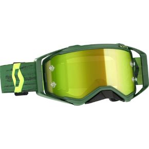 SCOTT Prospect Unisex-Adult Off-Road Motorcycle Goggles - Green/Yellow/Yellow Chrome Works/One Size in Saudi Arabia