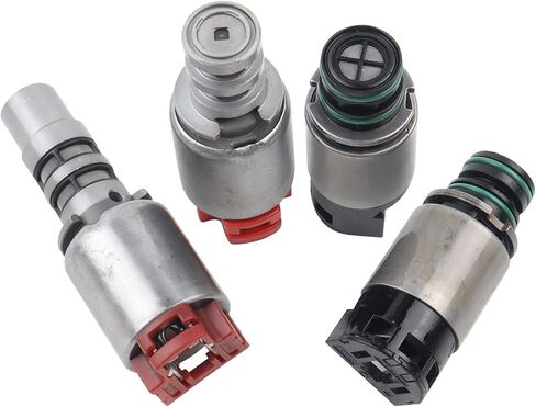 8Pcs 6-Speed Transmission Shift Solenoid Kit Compatible with Hyundai Elantra Sonata Grandeur Tucson Veracruz,Kia Forte Optima Sorento Soul Lotze Sportage Replace# A6LF1 A6LF2 A6LF3 A6MF1 A6MF2 in Saudi Arabia