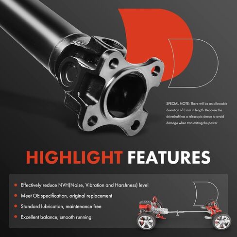 A-Premium Front Front Complete Drive عمود عمود عمود عمود عمود عمود عمود عمود يتوافق مع دودج دورانجو 2004 2005 2006 2007 2008 ، استبدل# 52123197AA ، 52123197AB in Saudi Arabia