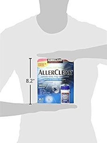 Kirkland Signature Allerclear ، 365 قرصًا (2 حزمة) in Saudi Arabia