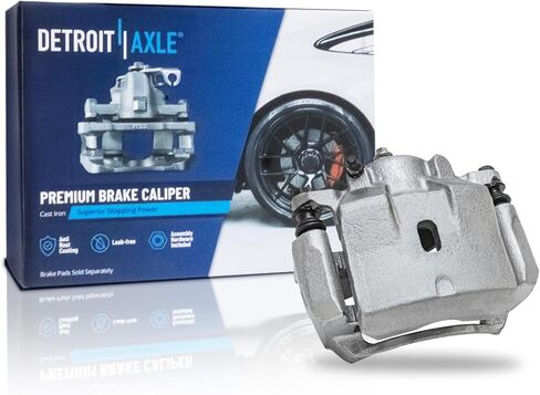 Detroit Axle - Front Right Brake Caliper for Chevrolet Malibu Pontiac G6 Solstice Saturn Aura Sky, Passenger Side Brake Caliper w/Bracket Replacement in Saudi Arabia