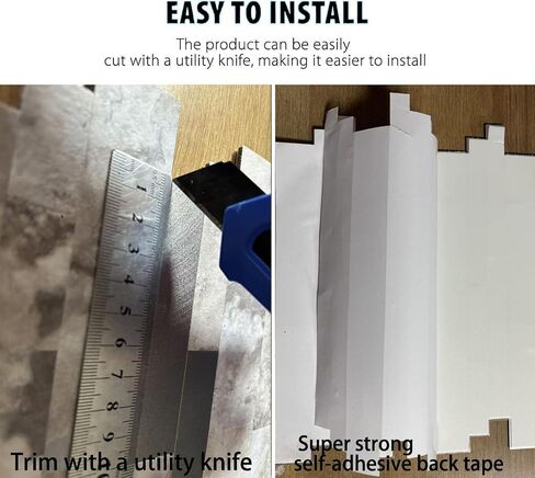 10-Sheet Peel and Stick Backsplash Tile, PVC Mixed Meta,l Stick on Kitchen, Bathroom Vanities, Fireplace Décor, Laundry Table(11.2" X 12.7") (10, Darken Coffee+Frosted Grey) in Saudi Arabia