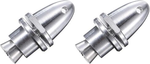 MECCANIXITY RC Plane Airplane Spinners Propeller Adapter, 3mm Extrusion Propeller Adapter Saver for Shaft Brushless Motor Speed Controllers, Pack of 2 in Saudi Arabia