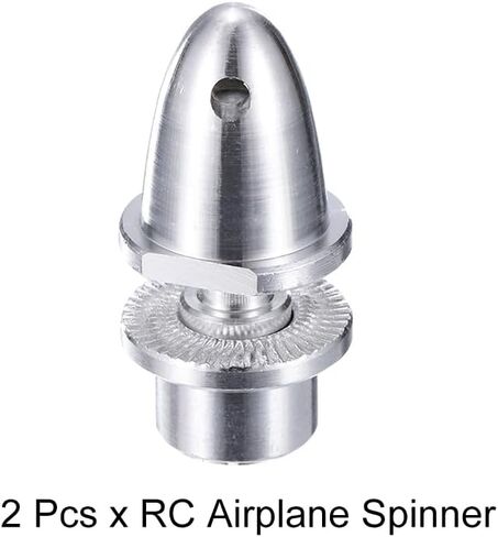 MECCANIXITY RC Plane Airplane Spinners Propeller Adapter, 3mm Extrusion Propeller Adapter Saver for Shaft Brushless Motor Speed Controllers, Pack of 2 in Saudi Arabia