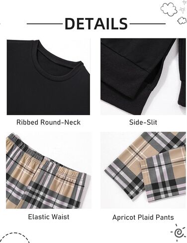 Girl Clothes Sweatshirt Pullover Leggings Tracksuits Outfit 2PC Girls Clothes Size 6-14 in Kuwait