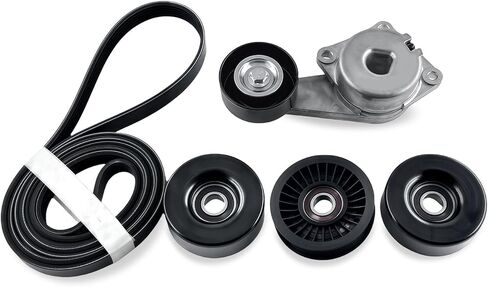 38274 Serpentine Belt Tensioner Kit with idler pulley Compatible with Ford Expedition 5.4L 09-14,Explorer 4.6L 07-10, F-150 4.6L/5.4L 05-06 09-10, Mountaineer 09-10, OE# 89263 38001 36157 in Saudi Arabia