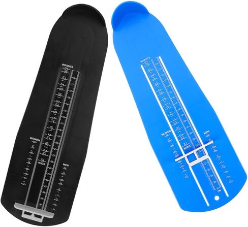2pcs مقياس حذاء قياس الجهاز للبالغين أقدام دقيقة لقياس المسطرة لتركيب الأحذية المريح والخيارات in Saudi Arabia