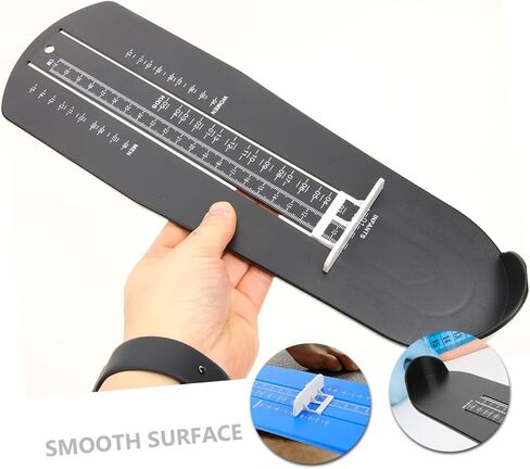 2pcs مقياس حذاء قياس الجهاز للبالغين أقدام دقيقة لقياس المسطرة لتركيب الأحذية المريح والخيارات in Saudi Arabia