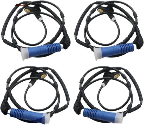 مستشعر ABS 4pcs الأمامي+الخلفي لسرعة اليمين اليسرى مستشعر ABS من أجل BMW E46 316 318 320 330CI 325I Z4 E46 E85 E86 NEW 34526752681 34526752683 ABS SPEED SESSOR in Saudi Arabia