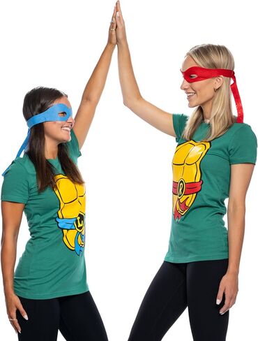 Teenage Mutant Ninja Turtles Halloween Costume Cosplay 4 Felt Eye Masks in Saudi Arabia