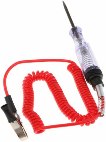 6-12-24V DC Car Circuit Tester Light, Professional Auto Voltage Continuity Test, Automotive Electrical Volt Test Light/Long Probe for Wire/Fuse/Socket More in Saudi Arabia