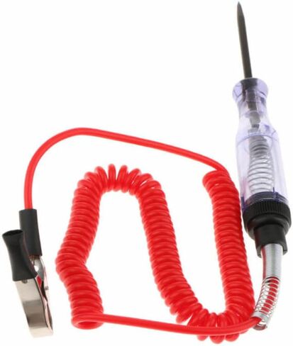 6-12-24V DC Car Circuit Tester Light, Professional Auto Voltage Continuity Test, Automotive Electrical Volt Test Light/Long Probe for Wire/Fuse/Socket More in Saudi Arabia
