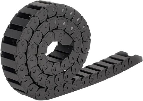 Cable Chains 15x20 15x30 18x25 18x37 mm Bridge Type Non-Opening Plastic Towline Transmission Drag Chain(75mm,18x37 mm) in Saudi Arabia