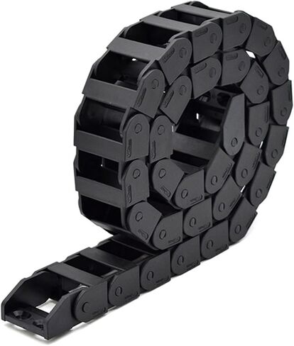 1Meter Cable Chain 18x25 18x37 15x30 15x20mm Bridge Type Non-Opening Plastic Towline Transmission Drag Chain(28mm,15x20mm) in Saudi Arabia