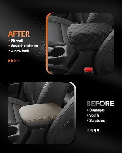 Center Console Cover for BMW X3 G01 2018-2024, for BMW X4 G02, Armrest Cover Arm Rest Box Protector, for X3/X4 2018 2019 2020 2021 2022 2023 2024 Accessories in Saudi Arabia