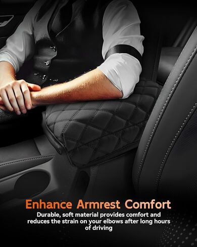 Center Console Cover for BMW X3 G01 2018-2024, for BMW X4 G02, Armrest Cover Arm Rest Box Protector, for X3/X4 2018 2019 2020 2021 2022 2023 2024 Accessories in Saudi Arabia