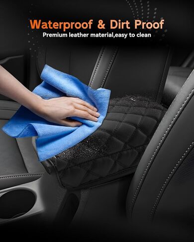 Center Console Cover for BMW X3 G01 2018-2024, for BMW X4 G02, Armrest Cover Arm Rest Box Protector, for X3/X4 2018 2019 2020 2021 2022 2023 2024 Accessories in Saudi Arabia
