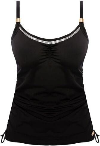 Fantasie Swim Women's East Hampton underwire Tankini ، Black ، 38F in Saudi Arabia