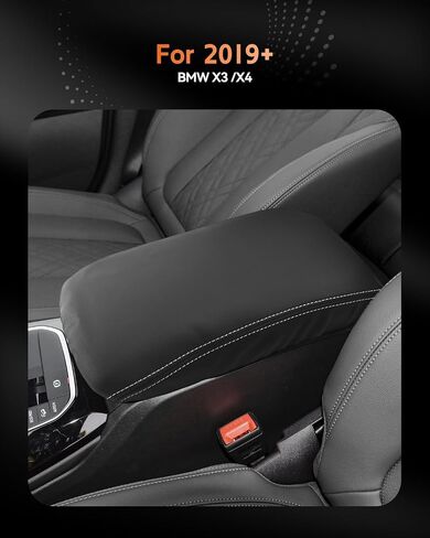 غطاء وحدة التحكم المركزية لسيارة BMW X3 G01 2018-2024، لسيارة BMW X4 G02، واقي صندوق مسند الذراع، لملحقات X3/X4 2018 2019 2020 2021 2022 2023 2024 in Saudi Arabia