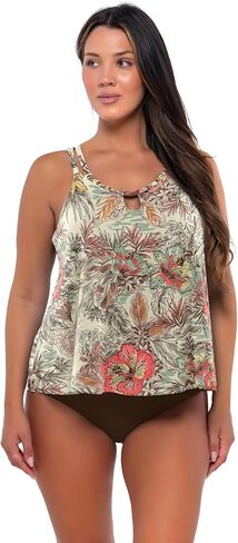 SUNSETS ESCAPE Sadie Tankini Women's Swimsuit Top (Bottom Not Included) in Kuwait