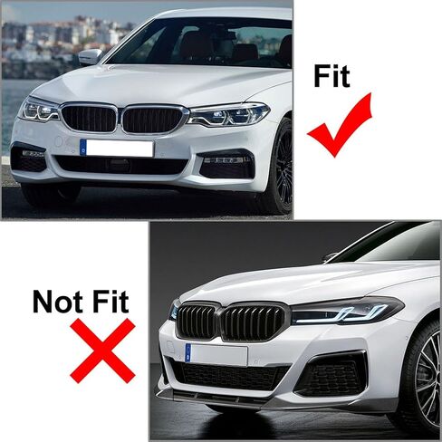 Cnardg24 Headlight Lens Cover Head Lampshade Replacement 63117214962 PC Shell for BMW 5 Series G30 Sedan G31 Touring G38 2016-2019, Right Side in Saudi Arabia