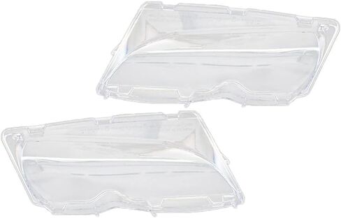 CNARDG24 CLEAR Headiplamp Lens Lens Cover Cover Shell Side Side Side Presention for BMW 3 Series E46 4 Door 2002 2003 2004 in Kuwait