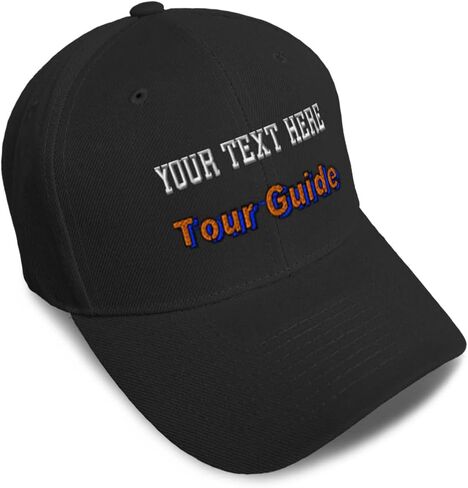 Speedy Pros Baseball Cap Tour Guide Travel Acrylic Vacation Dad Hats for Men and Women in Kuwait