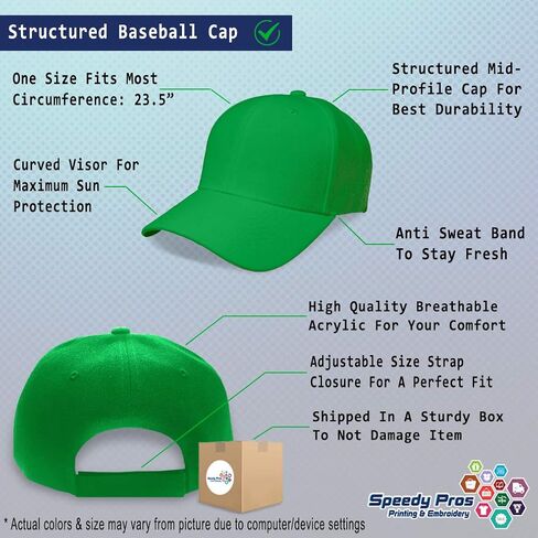 Speedy Pros Baseball Cap Tour Guide Travel Acrylic Vacation Dad Hats for Men and Women in Kuwait