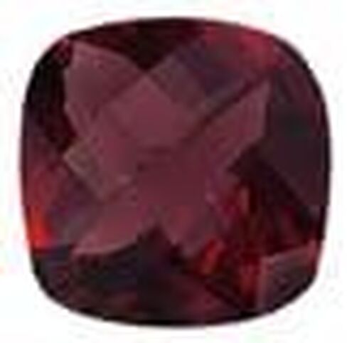 Instagem Natural Mozambique Garnet Cushion Checkered Cut Shape AAA Quality from 5MM-12MM in Saudi Arabia