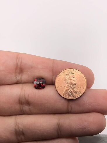 Instagem Natural Mozambique Garnet Cushion Checkered Cut Shape AAA Quality from 5MM-12MM in Saudi Arabia