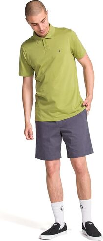 Volcom Men's Road Trip Elastic Waist 19" Relaxed Fit Short in Saudi Arabia